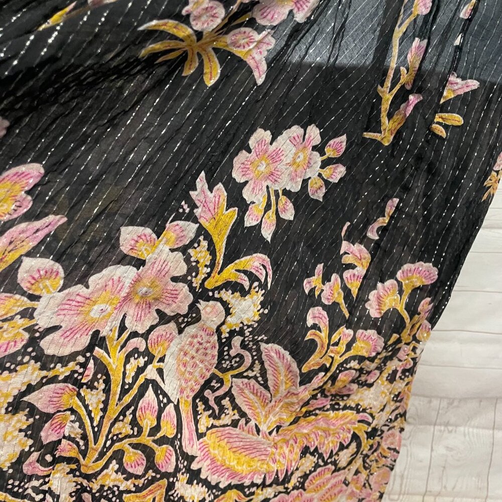 Anthropologie Sheer Cut-Out Maxi Dress - Picture 11 of 14